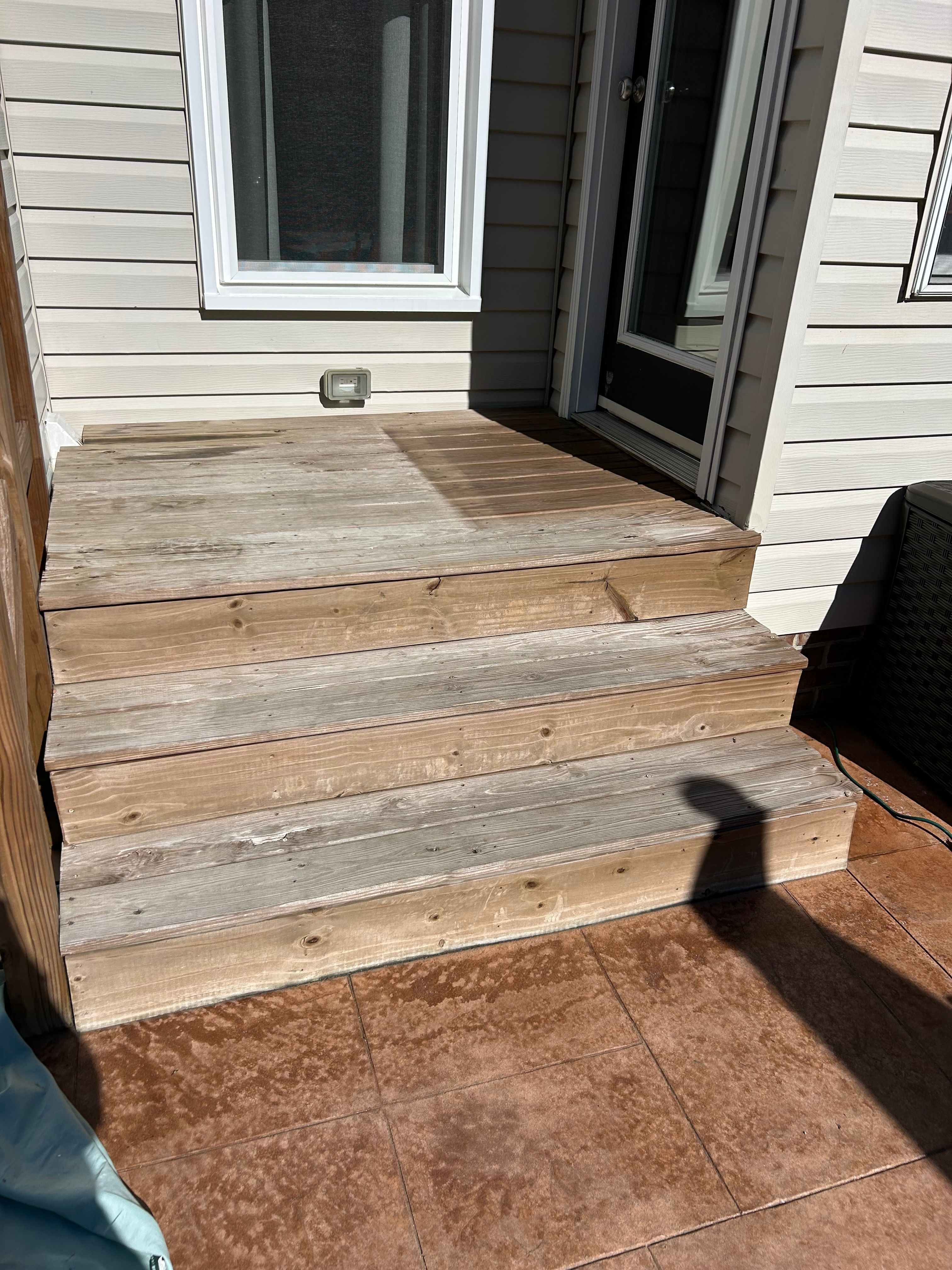 Steps before